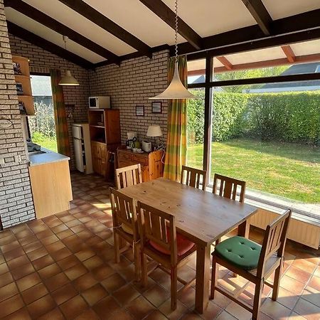 Knusse Bungalow Op Groen Park! 奥德多普 外观 照片