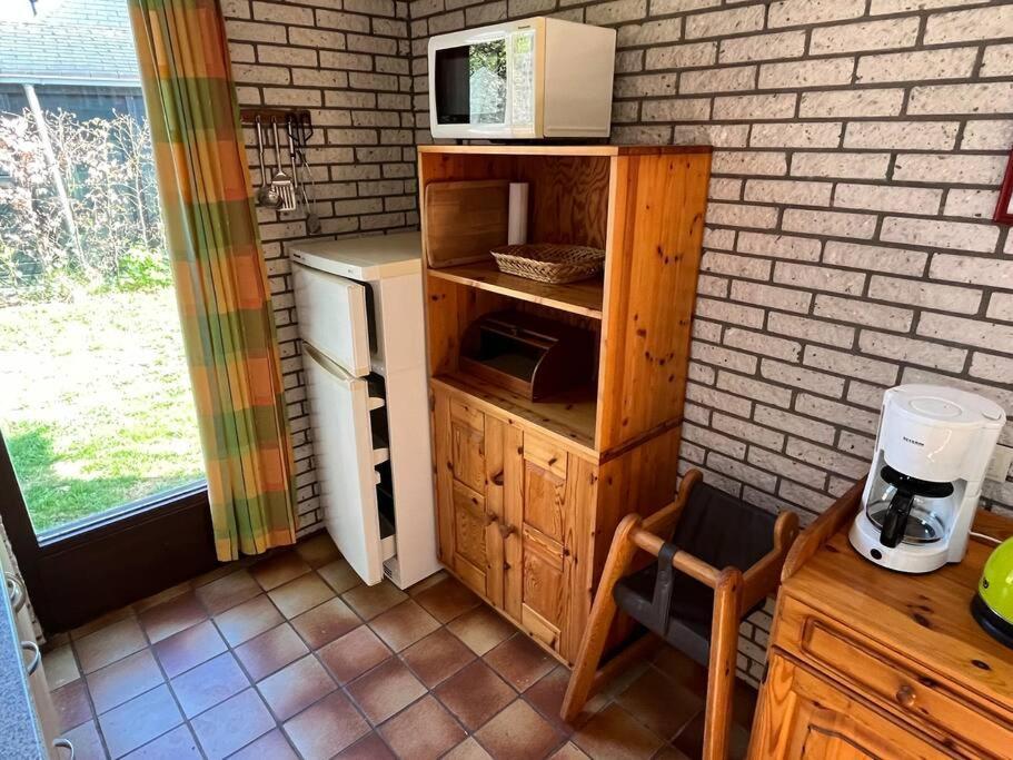 Knusse Bungalow Op Groen Park! 奥德多普 外观 照片